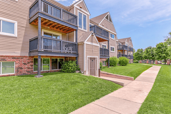 Large private balconies
